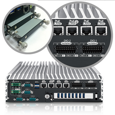 超恩ECS-9700系列發布 四核心第6代英特爾至強/酷睿i7可擴充式無風扇嵌入式系統震撼登場